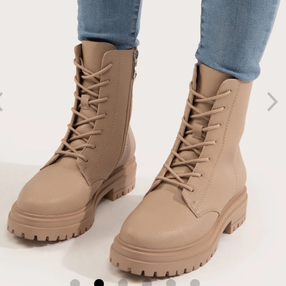 Matt & Nat Marlee Y2K Chunky Combat Boots